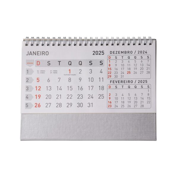 Calendário de Mesa 2025