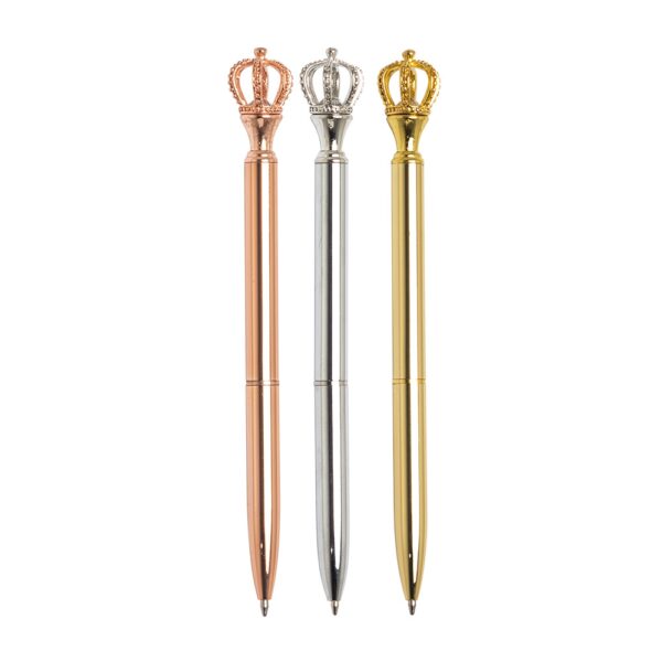 Caneta Metal Coroa