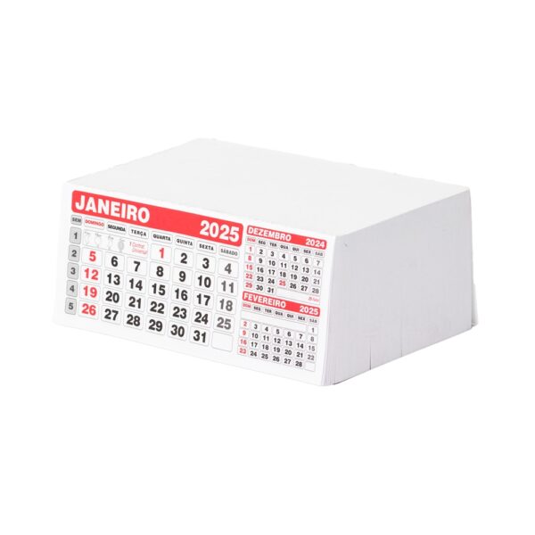 Folhinha Calendário 2025