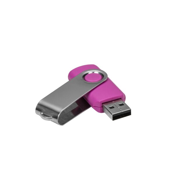 Pen Drive Giratório Metálico 4GB/8GB/16GB/32GB